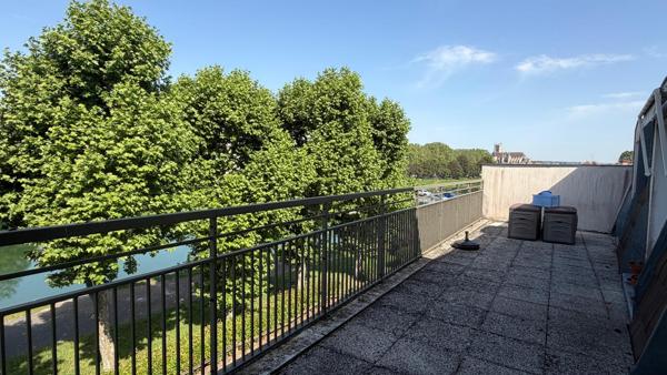 Appartement 3 pièces à vendre à Meaux - Dernier étage avec terrasse