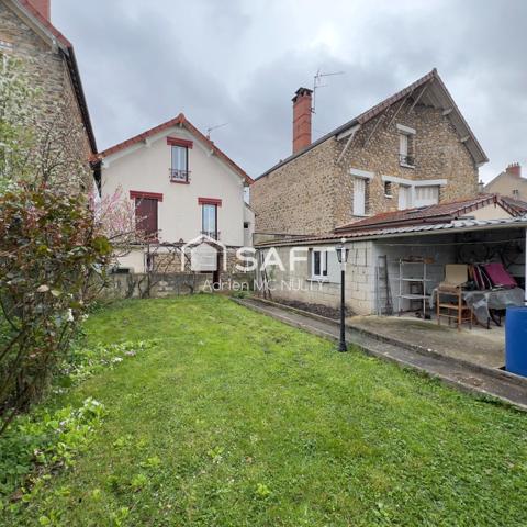 Pavillon 6P 3 chambres 87m2 avec sous-sol total
