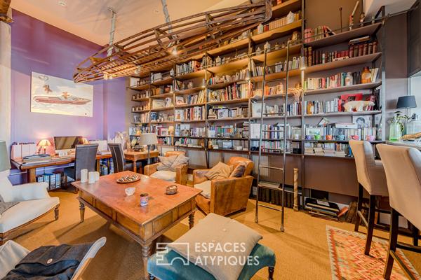 Loft grand standing avec studio indépendant et terrasse avec vue sur Rouen