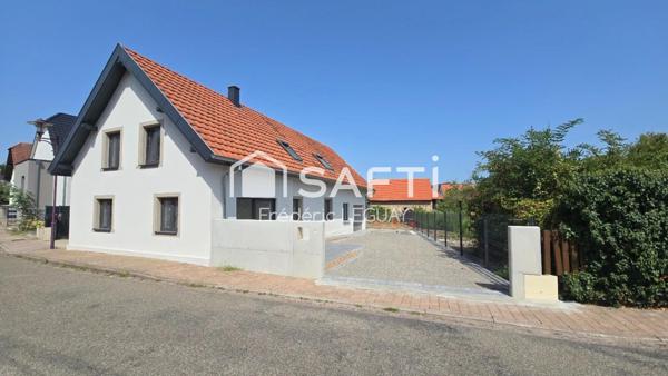 Trés belle maison entièrement restaurée avec jardin, terrasse et garage