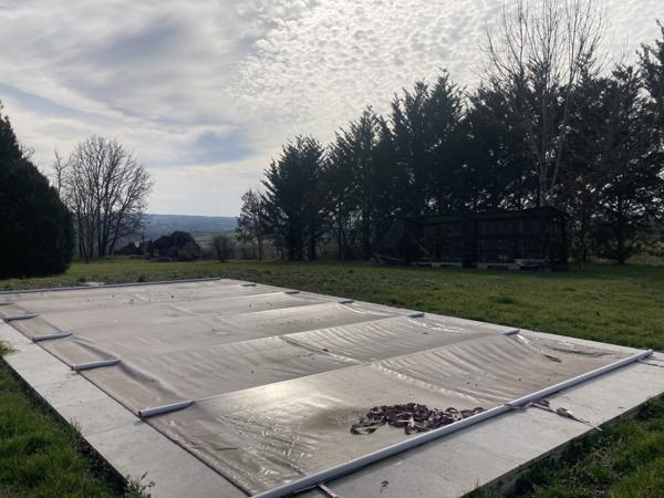 Grand-Brassac (24350) Dordogne - Périgueux - Propriété de 137m² avec piscine - Grand-Brassac - Terrain 8800m² - vue panoramique - 3