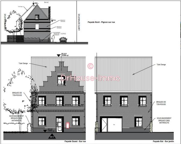 Maison à vendre 5 pièces de 102 m²