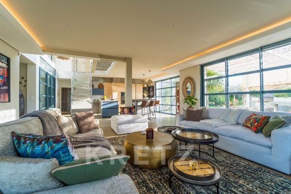 Villa contemporaine avec piscine Bali à débordement entre Agde et Béziers