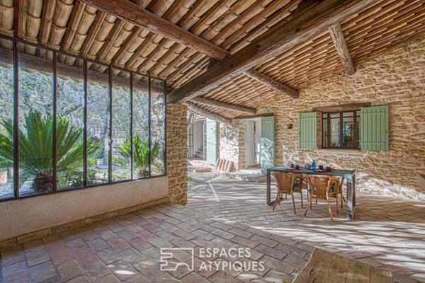 Mas rénové dans un havre de paix