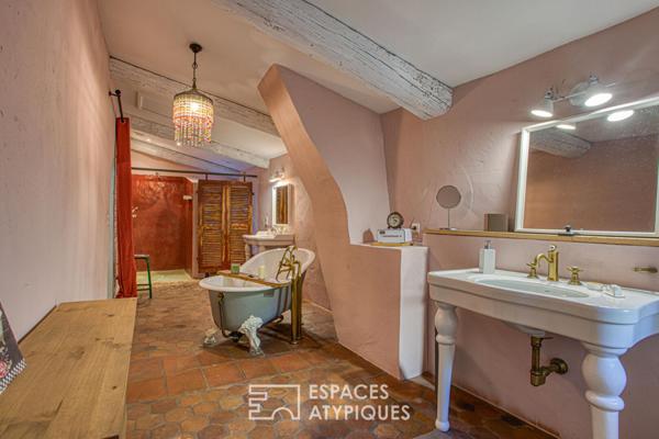 Mas rénové dans un havre de paix