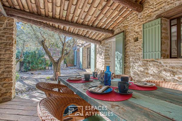 Mas rénové dans un havre de paix