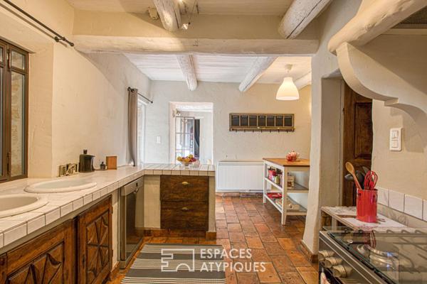 Mas rénové dans un havre de paix