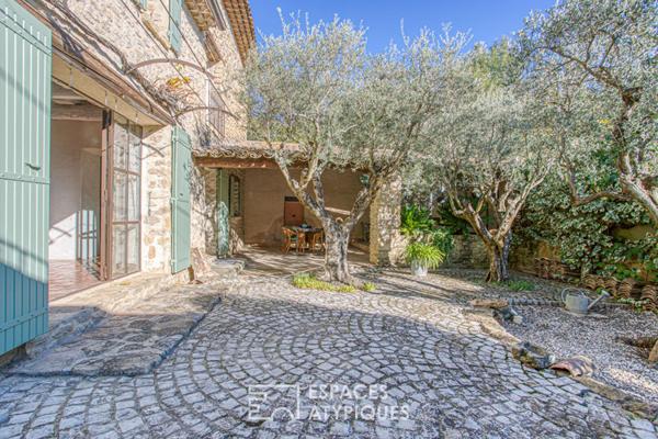 Mas rénové dans un havre de paix