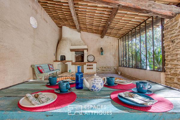 Mas rénové dans un havre de paix