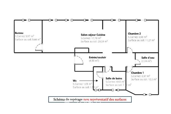 Dernier étage – Village d’Auteuil