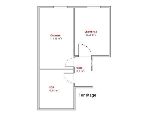 Appartement 3 pièces - 70 m² Exclusivité efficity