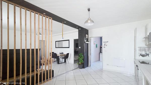 MOIRANS CENTRE-VILLE – T3 de 74m² -VENDU LOUÉ – BALCON ET CAVE