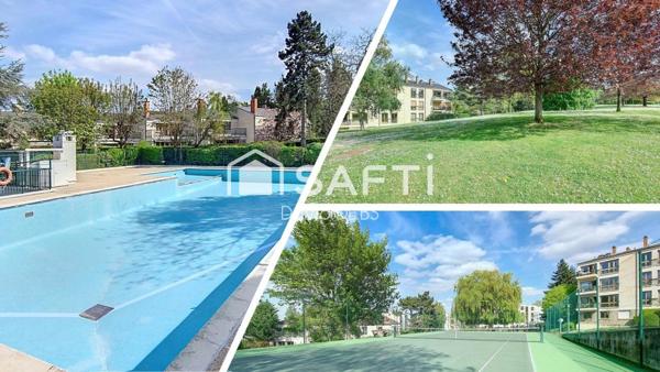 Appartement familial 5/6 pièces 129 m2, piscine et tennis