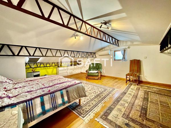Maison divisée en 2 logements T2 et T3