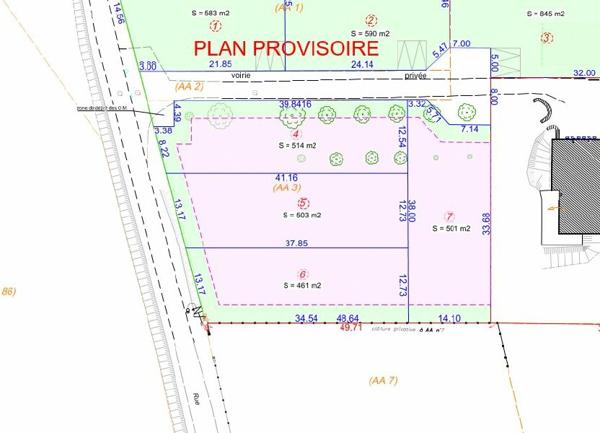 Terrain à vendre    Magny-sur-Tille