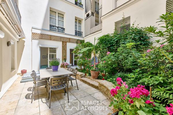 Duplex familial avec terrasse végétalisée à proximité de la Place de la Madeleine
