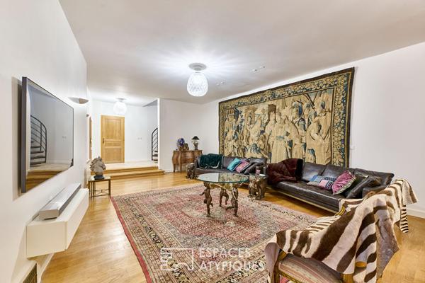 Duplex familial avec terrasse végétalisée à proximité de la Place de la Madeleine
