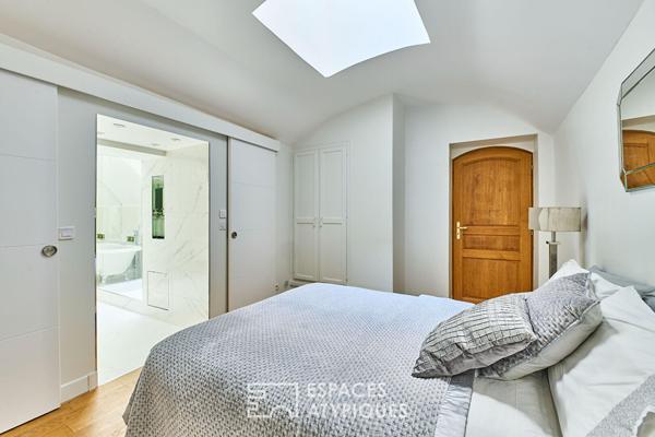 Duplex familial avec terrasse végétalisée à proximité de la Place de la Madeleine