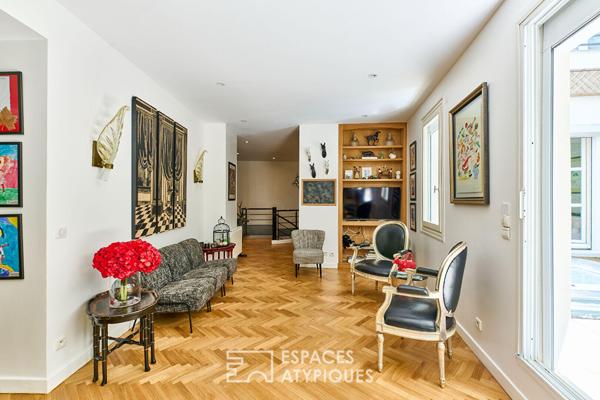 Duplex familial avec terrasse végétalisée à proximité de la Place de la Madeleine