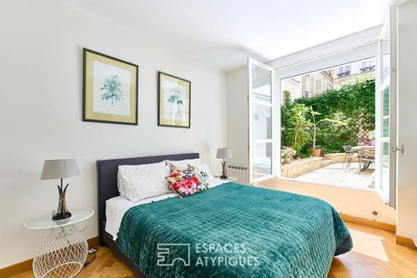 Duplex familial avec terrasse végétalisée à proximité de la Place de la Madeleine