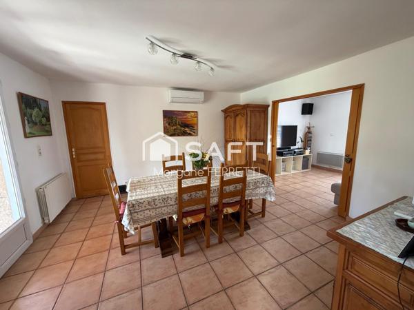 MAISON DE PLAIN-PIED  97 M² AVEC PISCINE ET GARAGE SUR TERRAIN DE 963 M²