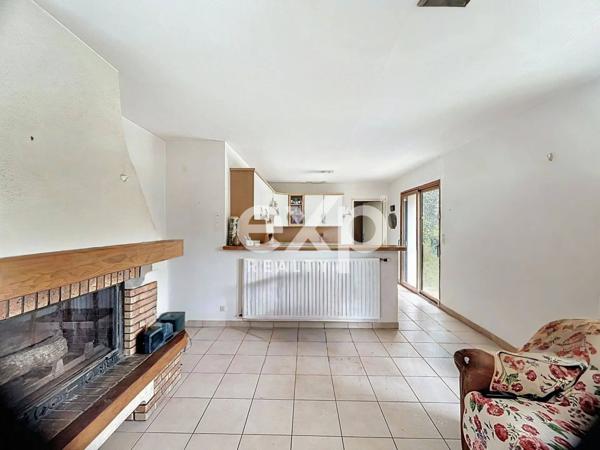 Maison de plain-pied -jardin