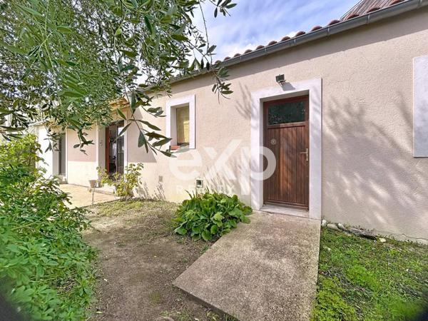 Maison de plain-pied -jardin