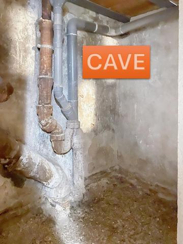 3 Caves 4 m² /9 m3 en volume de stockage à Belleville