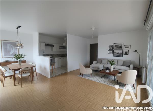 Appartement à vendre 3 pièces 63,79 m² Choisy-le-Roi
