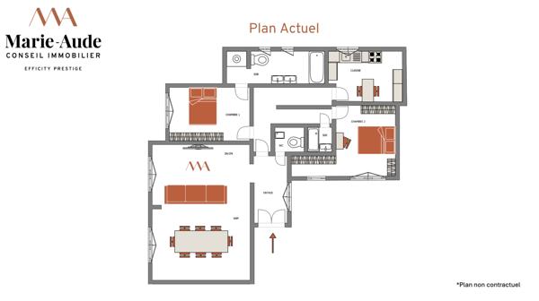 Appartement
         5 pièces
        - 130 m² Bien prestige 1 050 000 € *