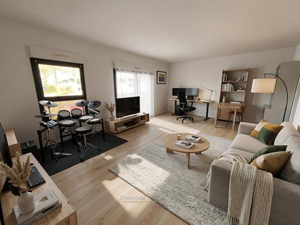 Appartement Nantes Petit Port Erdre T2 de 57.50 m2,  
Nantes 44300