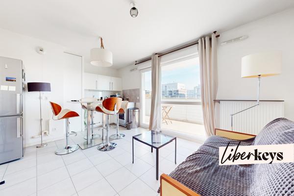  Appartement T2 de 41,5m² Lumineux avec Grande Terrasse | Lyon 7ème