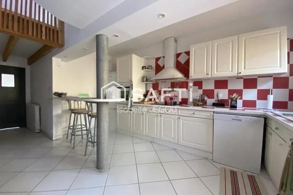 Appartement dans maison partagée à 300 mètres de la plage d'Eyrac + garage