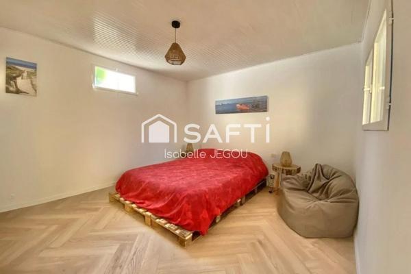 Appartement dans maison partagée à 300 mètres de la plage d'Eyrac + garage