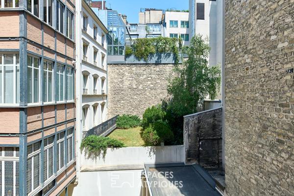 Appartement rénové en loft de photographe – Quartier Saint-Georges