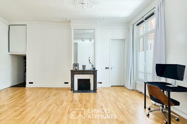 Appartement rénové en loft de photographe – Quartier Saint-Georges