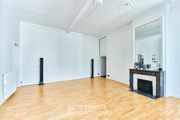 Appartement rénové en loft de photographe – Quartier Saint-Georges
