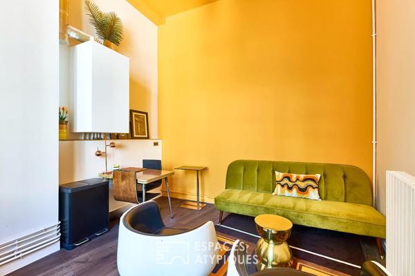 Appartement rénové en loft de photographe – Quartier Saint-Georges