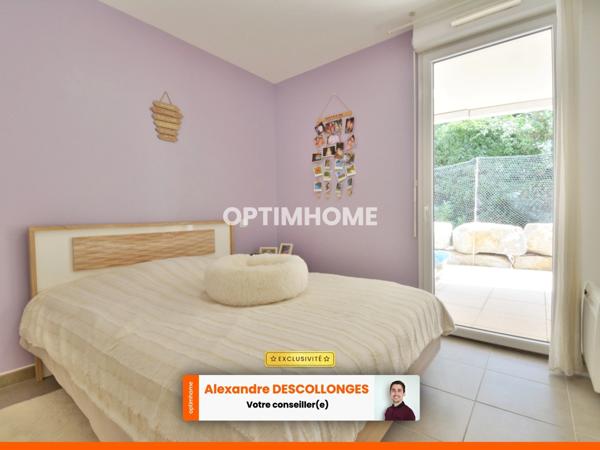 LATTES (34) – A vendre, Appartement 3 pièces de 58,80 m2 avec grande terrasse.