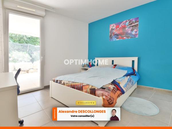 LATTES (34) – A vendre, Appartement 3 pièces de 58,80 m2 avec grande terrasse.