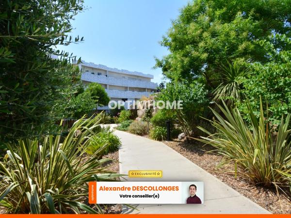 LATTES (34) – A vendre, Appartement 3 pièces de 58,80 m2 avec grande terrasse.