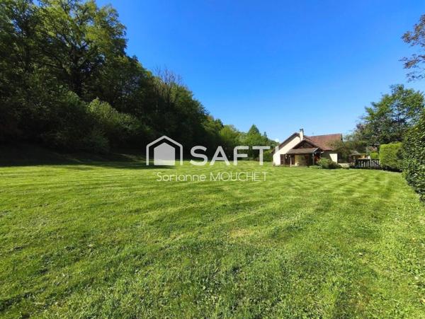 Maison de plein pied avec vue sur la foret