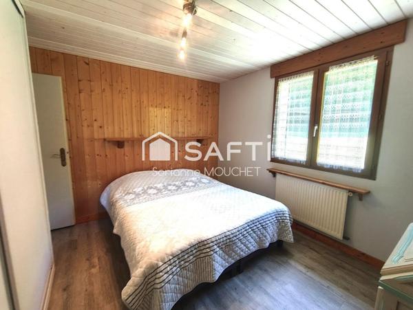 Maison de plein pied avec vue sur la foret