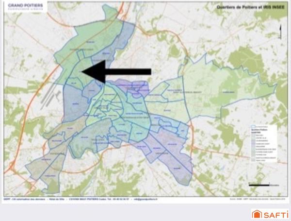 Immeuble bureaux & commercial avec Parking privé