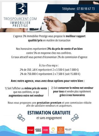 Appartement 2 pièce(s) 1 chambre(s) 50 m²