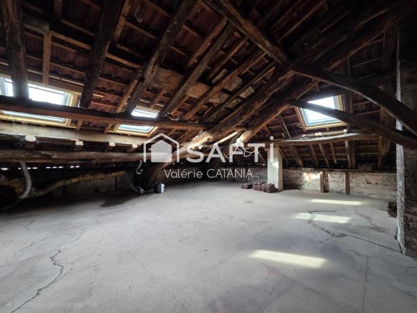 Saint-Étienne-de-St-Geoirs – Dernier étage sans ascenseur | Plateau à aménager