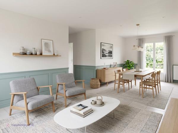 MONDEVILLE SECTEUR PLATEAU ? MAISON DE PLAIN-PIED  3 CHAMBRES SOUS-SOL complet