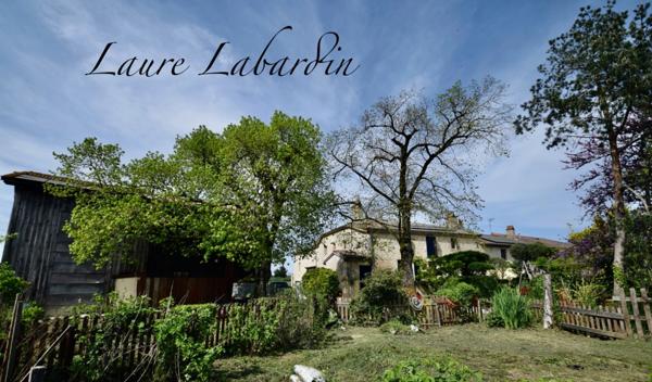 Domaine à vendre comprenant, une maison, des chambres d'hôtes et 2 appartements sur plus d'un hectare à SAINTE BAZEILLE (47)