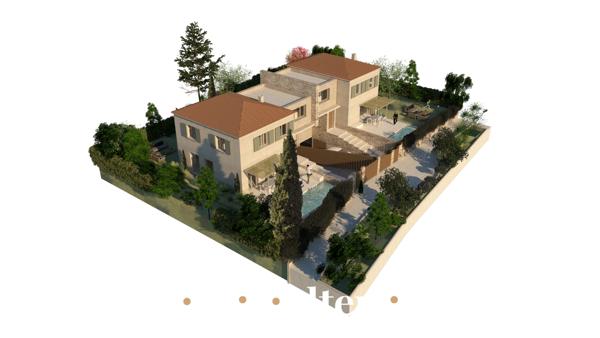 Terrain constructible Aix-en-Provence (13100) 554 m² Permis accordé et purgé Projet familial / intergénérationnel