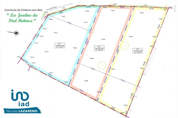 Terrain à vendre 1 230 m² Chilleurs-aux-Bois